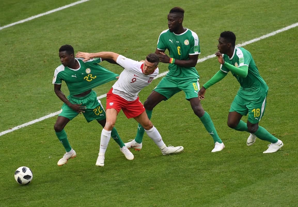 世界杯赛波兰vs塞内加尔