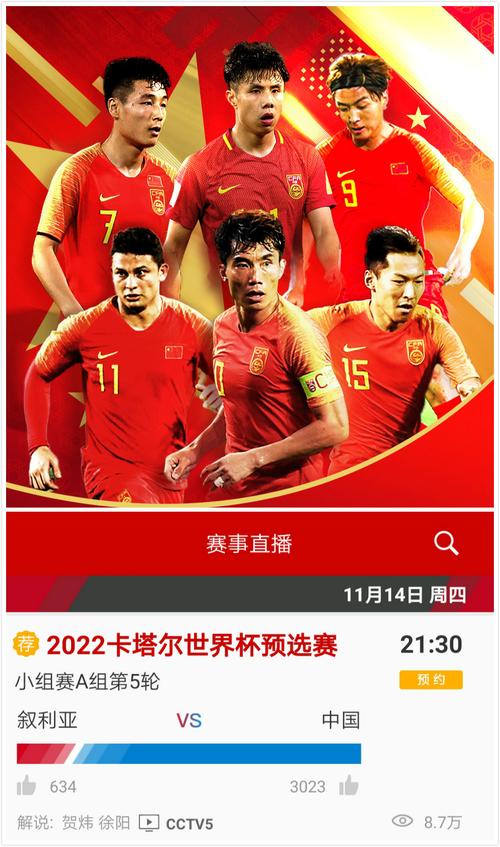 中国队比赛直播cctv5