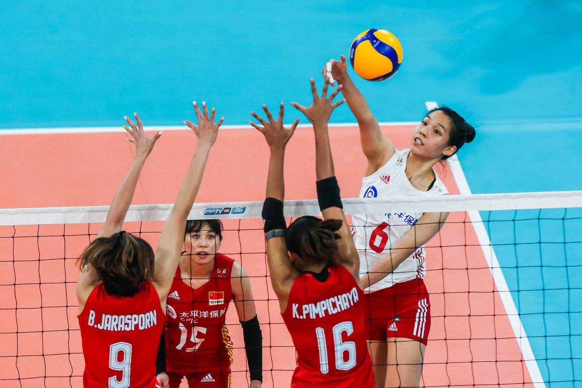 亚洲杯女排赛中国vs泰国