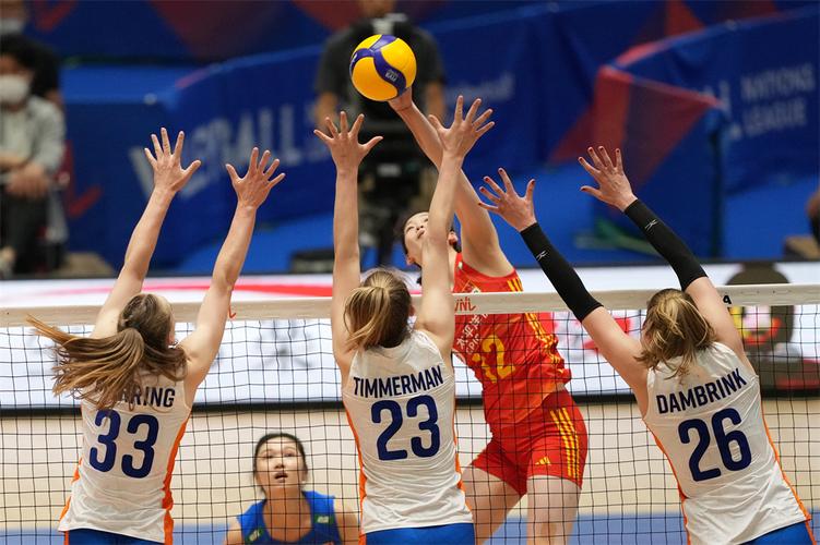女排世联赛总决赛中国VS荷兰