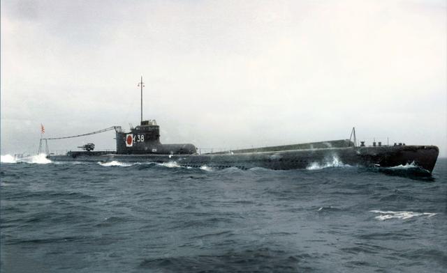 日本二战潜水艇vs驱逐舰