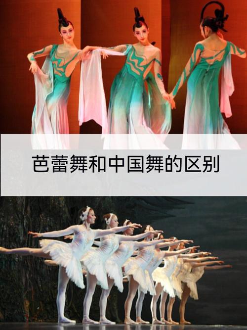 芭蕾vs中国舞对比图片