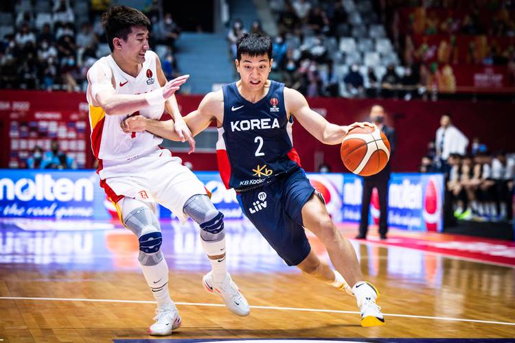韩国vs中国男篮数据