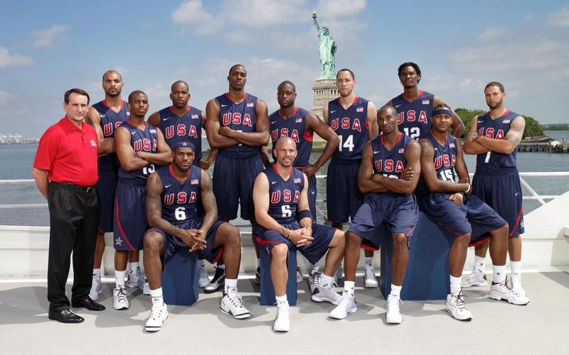 08年奥运会美国篮球队阵容