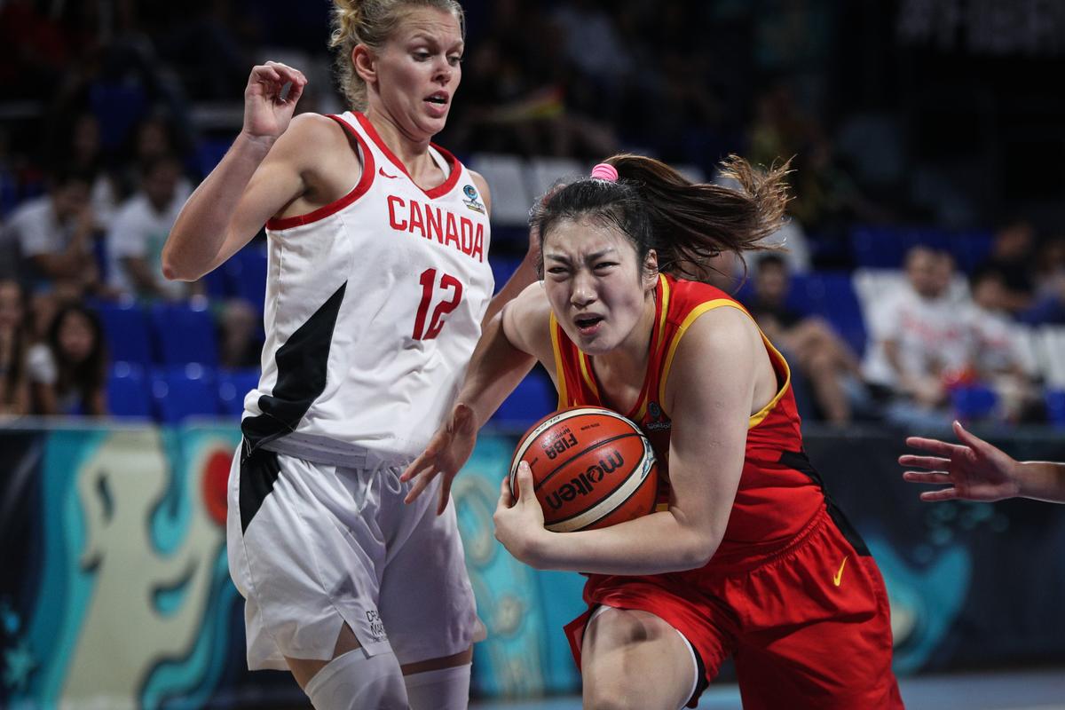 2016女篮中国VS加拿大