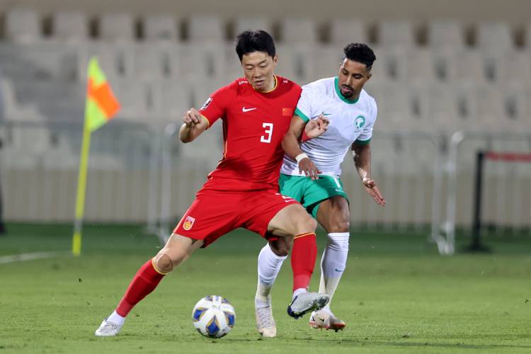 中国男足vs沙特带球回放的相关图片