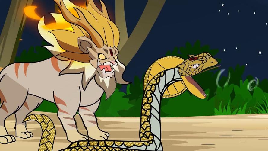 卡通蛇王vs日本蛇王的相关图片